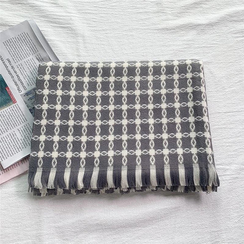 Womens Large Cashmere Scarf